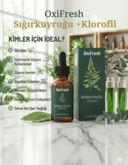 OxiFresh™ Sığırkuyruğu Özü